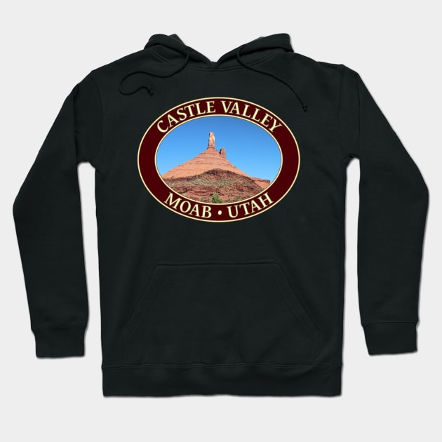 Castle Valley in Moab, Utah Hoodie by GentleSeas